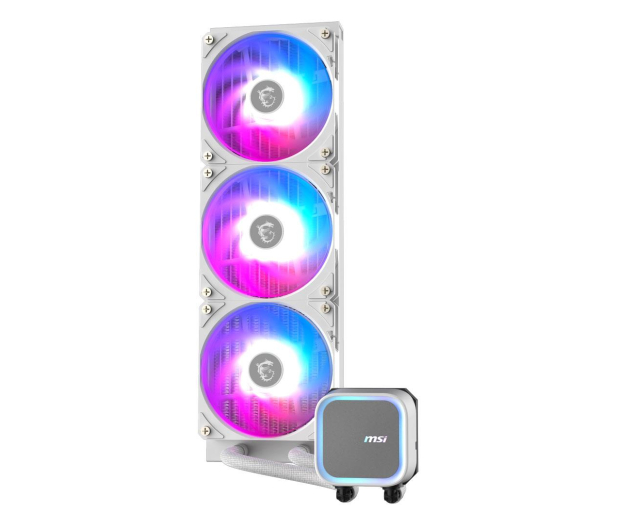 MSI MAG Core Liquid A13 360 White ARGB 3x120mm - 1293887 - zdjęcie 2